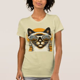 Camiseta Cat Sun