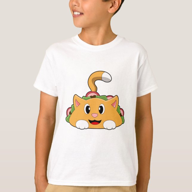 Camiseta Cat Taco (Anverso)