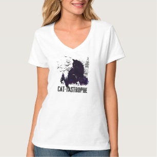 Camiseta Cat-tastrophe - Un cuento gótico.w