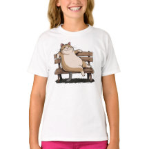 Cat The Bench Sitter