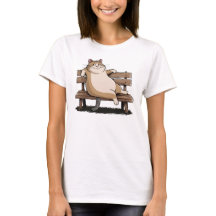 Cat The Bench Sitter