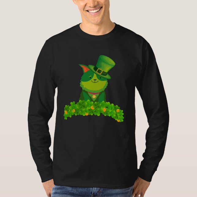 Camiseta Cat The Ultimate Guide to Celebrating St Patrick s (Anverso)