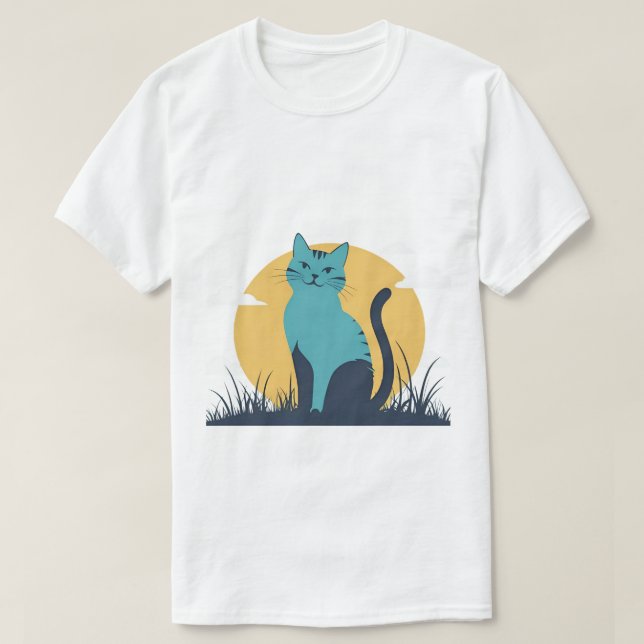 CAMISETA CAT TSHIRT (Diseño del anverso)