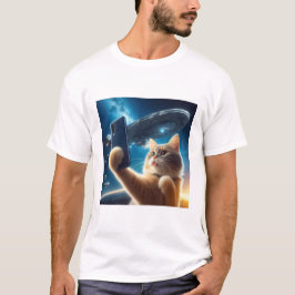 Camiseta Cat UFO Selfie: Return / Herren Tshirt #2