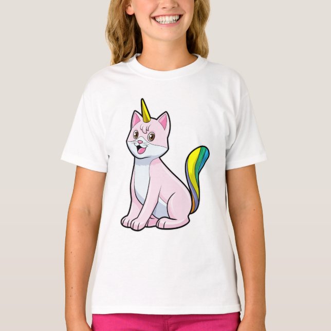 Camiseta Cat Unicorn (Anverso)