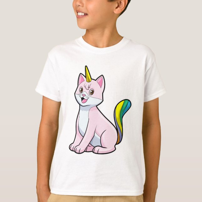Camiseta Cat Unicorn (Anverso)