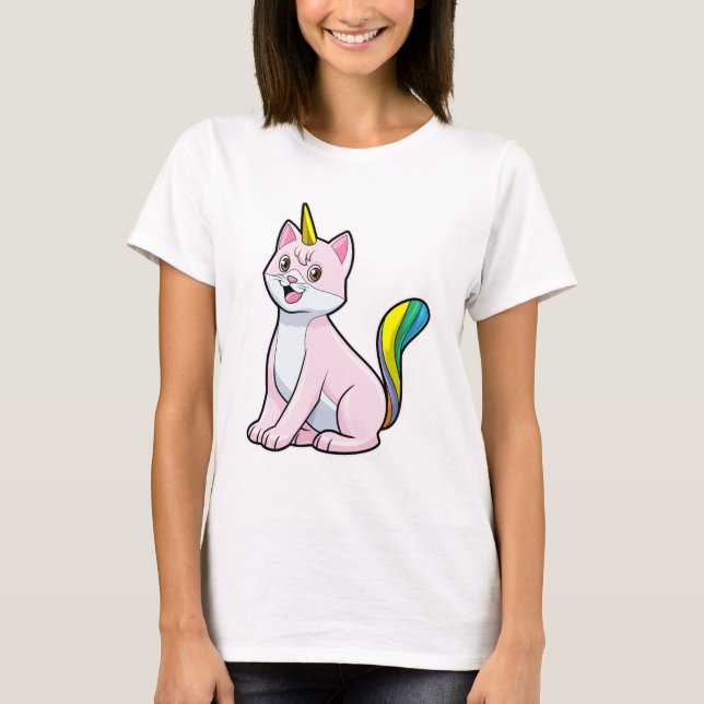 Camiseta Cat Unicorn (Anverso)