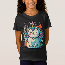 Cat Unicorn Cute Kawaii TShirt