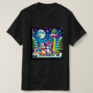 Camiseta Cat & Unicorn UFO Selfie: Big Meeting #6