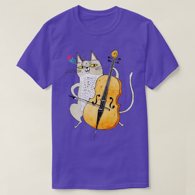 Camiseta CAT VIOLINTShirt (Diseño del anverso)