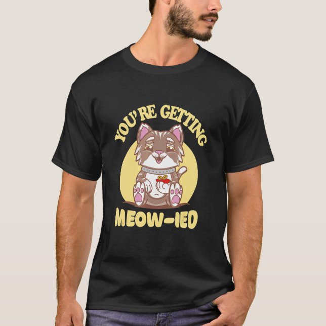 Camiseta Cat Wedding (Anverso)