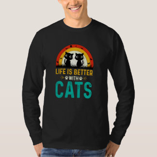 Camiseta Cat With Cats