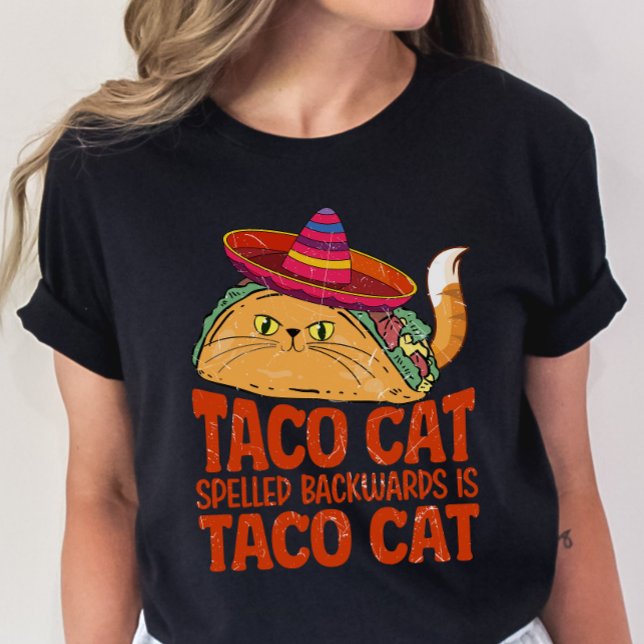 Camiseta Cat y Taco Lover, divertida Pun Taco (Subido por el creador)