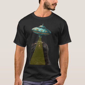 Camiseta Cat Y Ufo