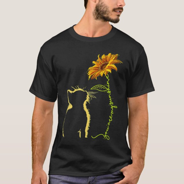 Camiseta Cat You Are My Sunshine  Cats (Anverso)