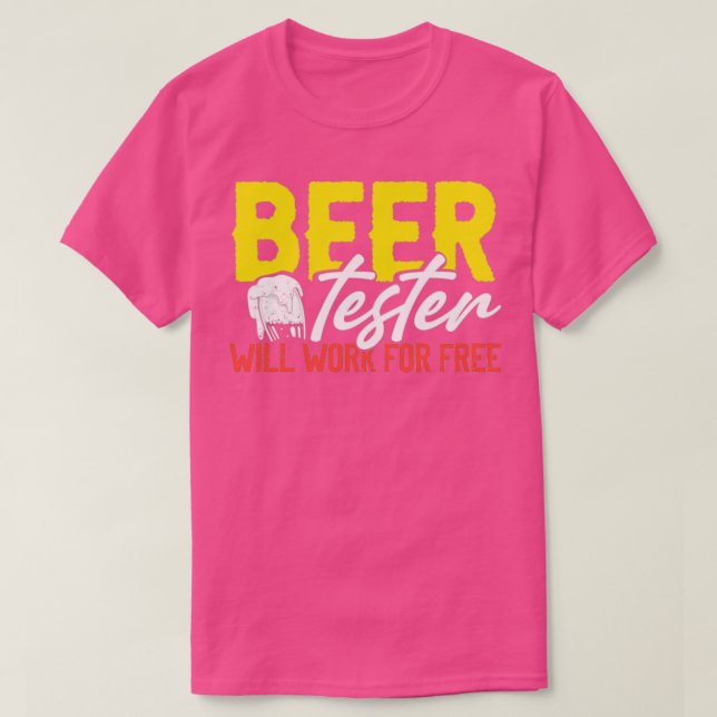 Camiseta Catador de cerveza (Diseño del anverso)