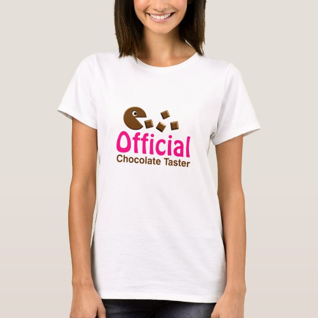 Camiseta Catador oficial del chocolate (Anverso)