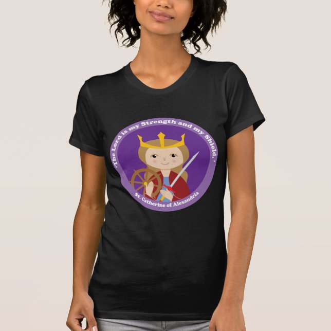 Camiseta Catalina de Alejandría (Anverso)