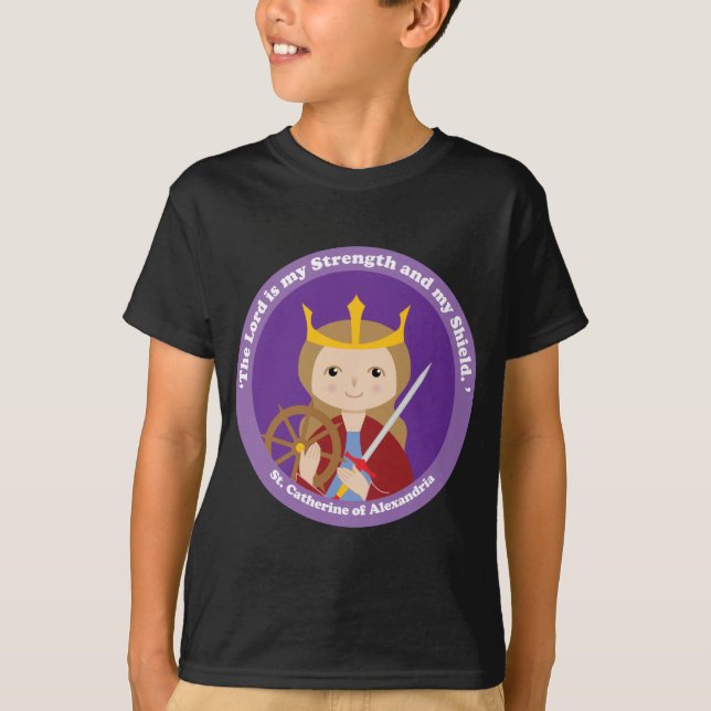 Camiseta Catalina de Alejandría (Anverso)