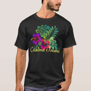 Camiseta Catalina Island Beach Tropic Travel Surf Tee