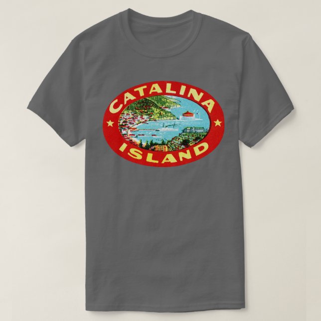 Camiseta Catalina Island California 1915 (Diseño del anverso)