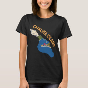 Camiseta Catalina Island Coastal Blue Viaje