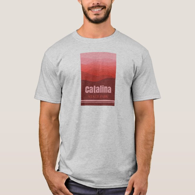Camiseta Catalina State Park Arizona Red Hills (Anverso)