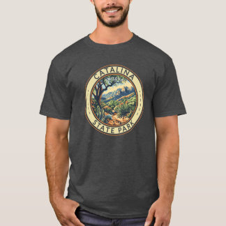 Camiseta Catalina State Park Arizona Travel Art Badge Overs