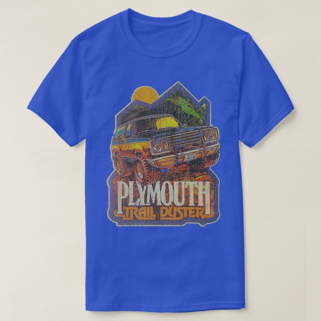 Camiseta Catalizador de senderos de plymouth 4x4  (Diseño del anverso)