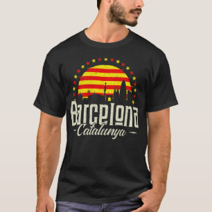 Camiseta Catalonia Ciudad Condal Catalunya Barcelona Pullo