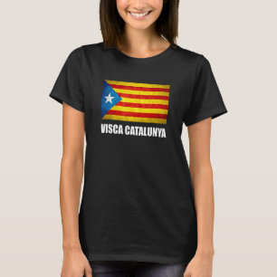 Camiseta Cataluña Catalunya bandera catalana