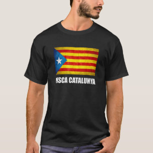 Camiseta Cataluña Catalunya bandera catalana