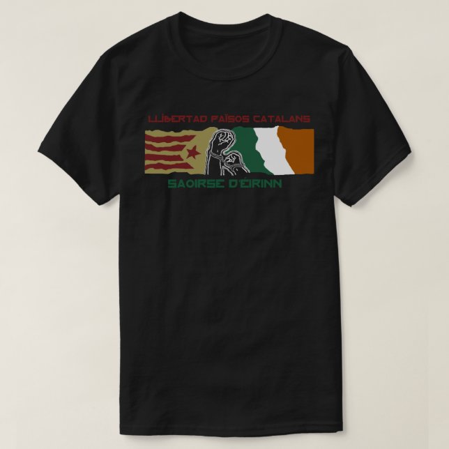 CAMISETA CATALUNYA (Diseño del anverso)