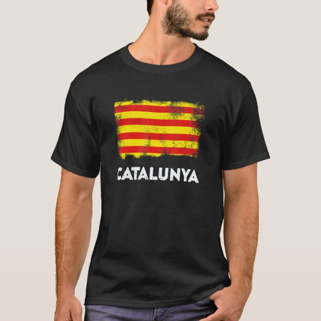 Camiseta Catalunya Flag (Anverso)