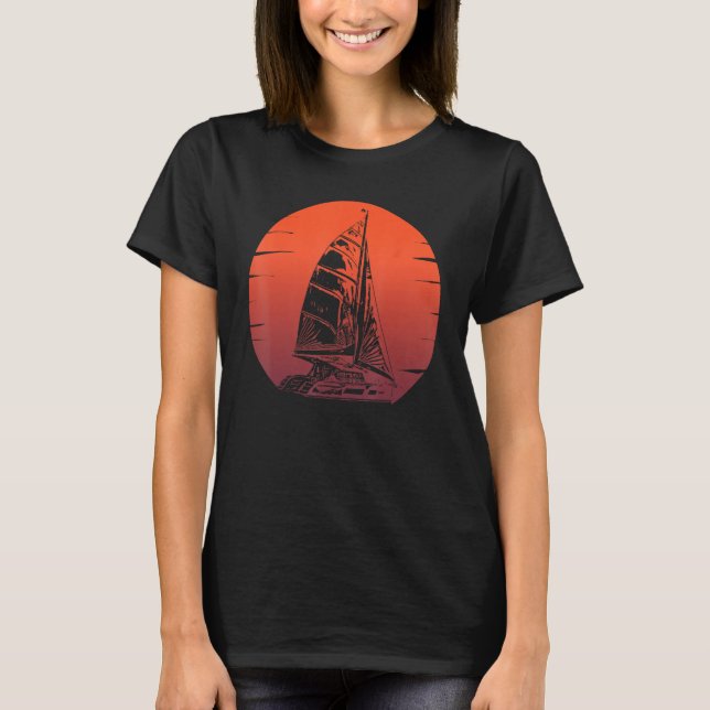 Camiseta Catamaran Boat Sailing 5 (Anverso)