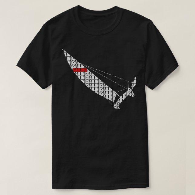 Camiseta Catamarán hecho de VELA (Diseño del anverso)