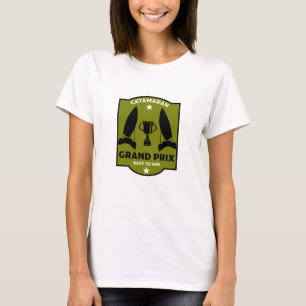 Camiseta Catamaran Hydrofoil Sailboat Carreras