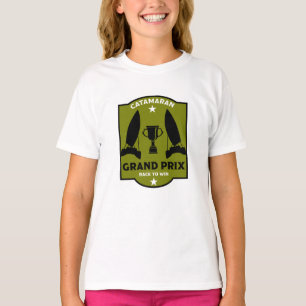 Camiseta Catamaran Hydrofoil Sailboat Carreras