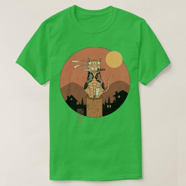Camiseta Catana NInja (Diseño del anverso)