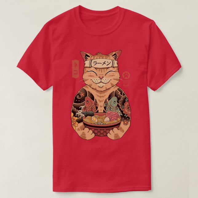 Camiseta Catana Ramen (Diseño del anverso)