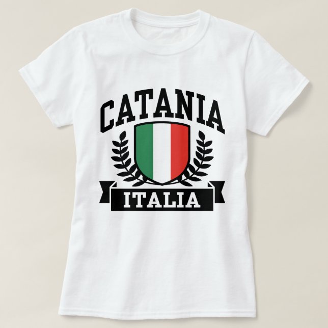 Camiseta Catania Italia (Diseño del anverso)