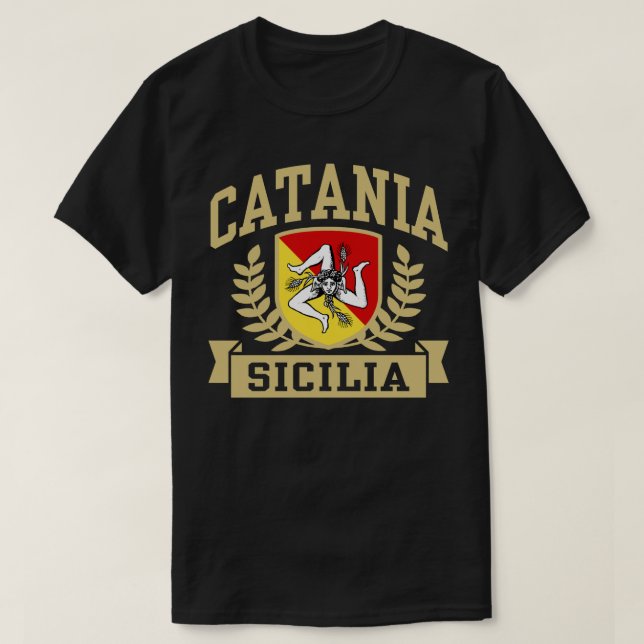Camiseta Catania Sicilia (Diseño del anverso)