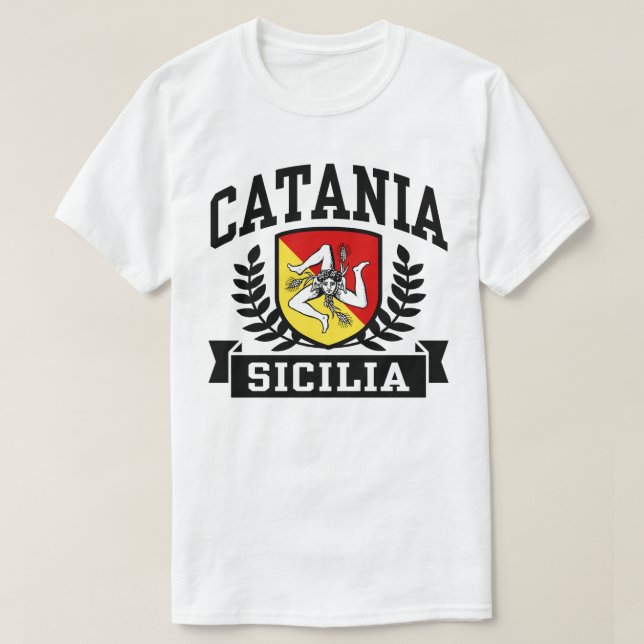 Camiseta Catania Sicilia (Diseño del anverso)