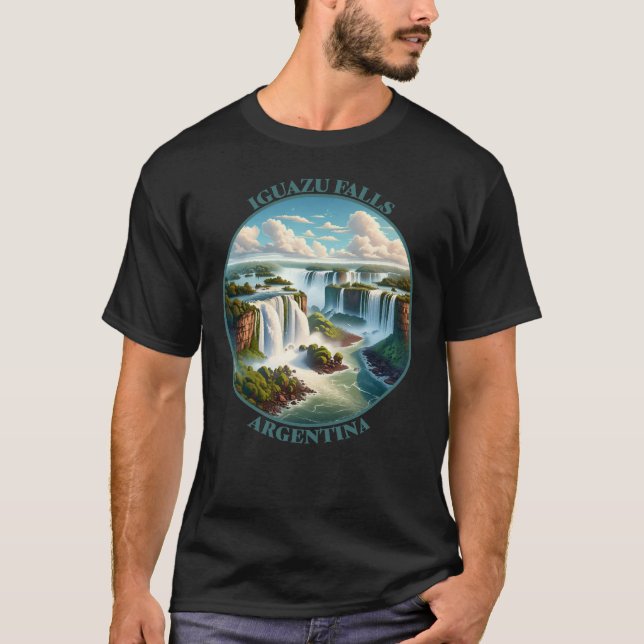 Camiseta Catarata de Iguazú (Anverso)