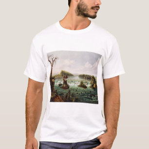 Camiseta Cataratas de Saint Anthony por Henry Lewis