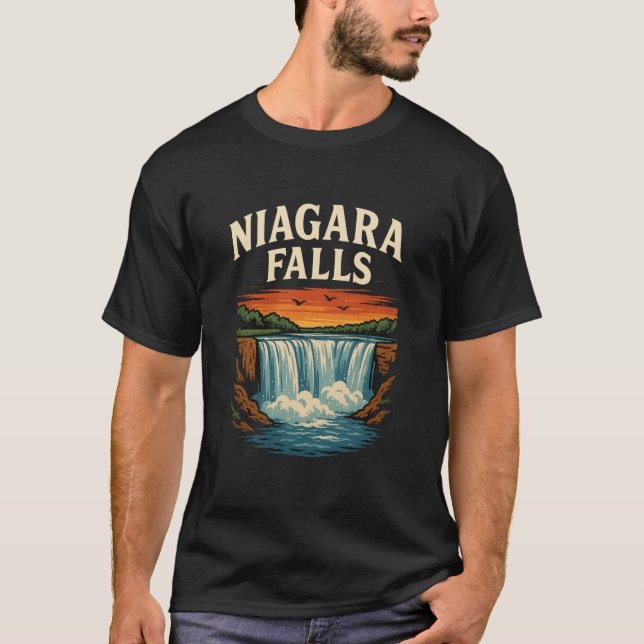 Camiseta Cataratas del Niágara (Anverso)