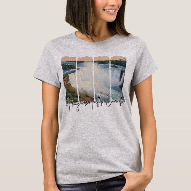 Camiseta Cataratas del Niágara Canadá (Anverso)