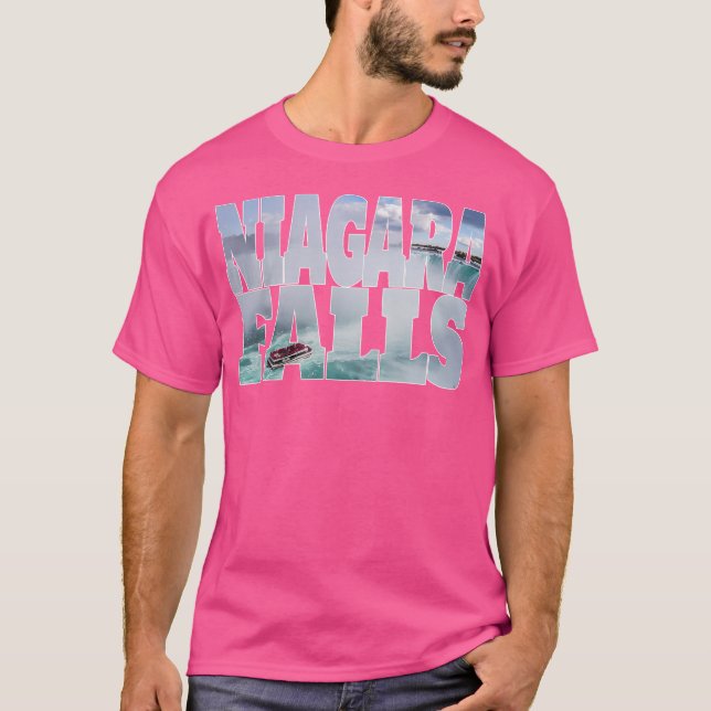 Camiseta Cataratas Del Niágara, Criada De Turista De Cascad (Anverso)
