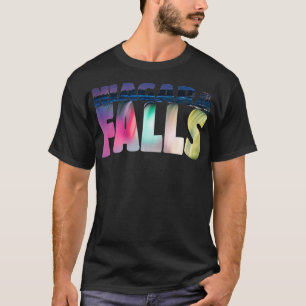 Camiseta Cataratas del Niágara en la noche Canadá Souble de