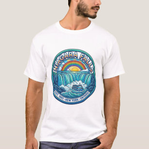 CAMISETA CATARATAS DEL NIAGARA NUEVA YORK ONTARIO